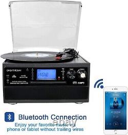 Platine vinyle Bluetooth DIGITNOW avec haut-parleurs stéréo