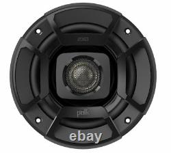 Polk Audio Db402 4 135w 2 Way Car/marine Atv Stereo Haut-parleurs Noirs (4 Pack)