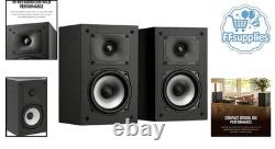 Polk Audio Monitor XT15 Enceintes Compactes Haute Résolution MXT15BK