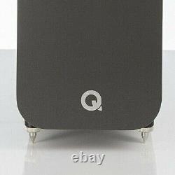 Q Acoustique 3060s Slimline Subwoofer Home Cinéma Hi-fi Audio Sub Graphite Grey