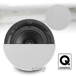 Qi65cb 6.5 Haut-parleur De Plafond Stéréo 60w Hifi Shop Installation Audio (paire)