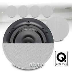 Qi65cb 6.5 Haut-parleur De Plafond Stéréo 60w Hifi Shop Installation Audio (x6)