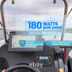 Radio FM AM stéréo Bluetooth marin étanche et 3 haut-parleurs pour ATV UTV