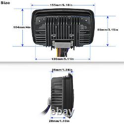 Radio Stereo Marine Bluetooth Système Audio + Boîte Stereo Haut-parleur + Antenne Fm Am