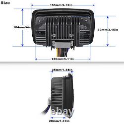 Radio stéréo de bateau étanche avec Bluetooth + haut-parleurs de 4 pouces 120W + câble USB