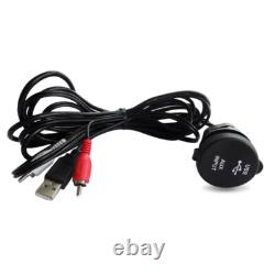 Récepteur audio stéréo Bluetooth marin + haut-parleurs de 4 pouces 120W + câble USB