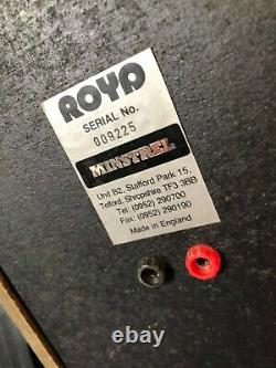 Royd Minstrel Stereo Haut-parleurs Floorstanding / Rare / Hifi / Audio / Rare
