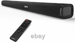 Saiyain Sans Fil Bluetooth Sound Bar 36 Pouces Pour Haut-parleurs Stéréo Tv Avec Télécommande