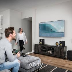 Sanyun SW205 4 Enceintes de Bibliothèque Audio Hi-Fi Immersif avec Surround Virtuel