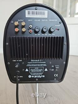 Scandyna Microsub 2.1 Plus 2 Haut-parleurs Micropod