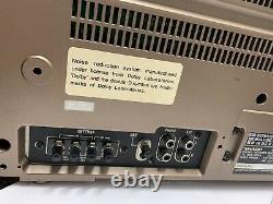 Sharp Sc-1250 Hb Am/fm Stéréo Radio Lecteur Cassette Récepteur Audio -pas De Haut-parleurs