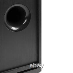 Shf80 Haut-parleurs Hi-fi Debout Pour Système De Son Stéréo À Domicile 3-way 6,5 Noir