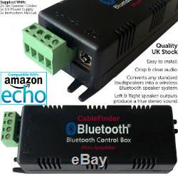 Smart Home Mini Bluetooth Amplificateur Et Haut-parleur Stéréo Sans Fil Kits Hifi Amp