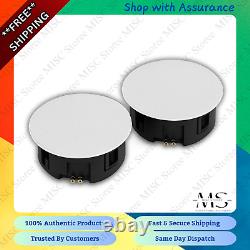 Sonos INCL8WW1 Enceintes encastrées blanches (paire) Son sonore immersif et clair NOUVEAU