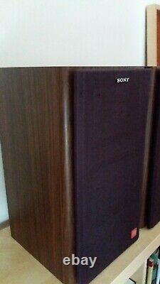Sony Apm-22es Vintage Haut-parleurs Stéréo Great Son Made In Germany