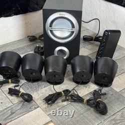 Sony SRS-D511 Haut-parleur Surround Actif 5.1 Noir Compact Subwoofer Son Petit