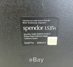 Spendor Ls3 / 5a-parleurs Stéréo Worldwide Shipping Ideal Audio
