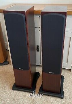 Surveiller Audio Rx6 Haut-parleurs Main / Stéréo Veneer Walnut Excellent État