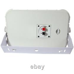 Système De Son Bluetooth 400w 2x Blanc 200w Canal Haut-parleur Hifi Amplificateur