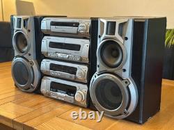 Système HiFi Technics EH550 (ampli/commande DSP/CD) + platine EH750 + enceintes SB-EH550