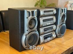 Système HiFi Technics EH550 (ampli/commande DSP/CD) + platine EH750 + enceintes SB-EH550