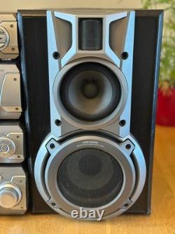 Système HiFi Technics EH550 (ampli/commande DSP/CD) + platine EH750 + enceintes SB-EH550