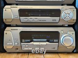 Système HiFi Technics EH550 (ampli/commande DSP/CD) + platine EH750 + enceintes SB-EH550