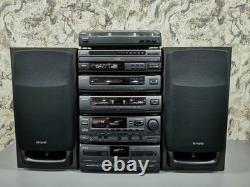 Système Stéréo Aiwa MX-Z9300M HiFi Séparés Haut-parleurs + Télécommande