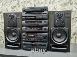 Système Stéréo Aiwa MX-Z9300M HiFi Séparés Haut-parleurs + Télécommande