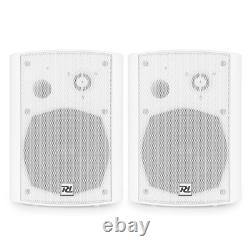 Système audio mural Power Dynamics DS50AW avec Bluetooth et haut-parleurs de 5,25 pouces