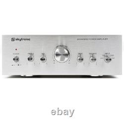 Système audio pour bibliothèque avec enceintes stéréo HiFi SHFB65 et amplificateur AV400