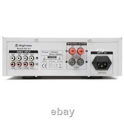 Système audio pour bibliothèque avec enceintes stéréo HiFi SHFB65 et amplificateur AV400