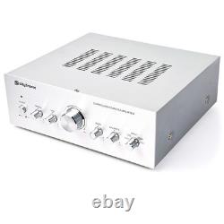 Système audio pour bibliothèque avec enceintes stéréo HiFi SHFB65 et amplificateur AV400