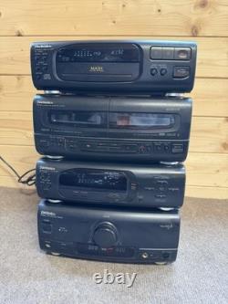 Système audio stéréo CD Technics SC-CH550 entièrement fonctionnel sans enceintes