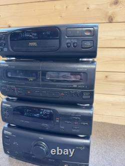 Système audio stéréo CD Technics SC-CH550 entièrement fonctionnel sans enceintes