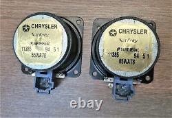 Système audio stéréo de l'amplificateur Chrysler Voyager Mk4 2.8 Crd 05091006ae et haut-parleurs.