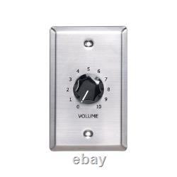 Système de Haut-Parleurs Plafond 2 Zones Musique d'Ambiance Multi-Chambres Bluetooth 6x FCS6 240W