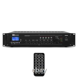 Système de Haut-Parleurs Plafond 2 Zones Musique d'Ambiance Multi-Chambres Bluetooth 6x FCS6 240W