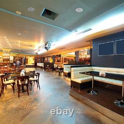 Système de Haut-Parleurs de Plafond 2 Zones, Musique d'Ambiance Multi-Chambres, Bluetooth CSPB6 50W