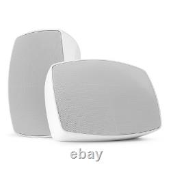 Système de haut-parleurs Bluetooth 2 zones pour cuisine et patio avec plafond et ensemble de montage mural de 6,5 pouces