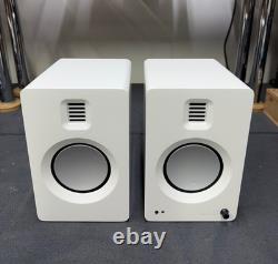 Système de haut-parleurs Bluetooth actif TUK de Kanto, HiFi de bureau, blanc