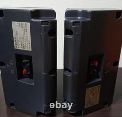 Système de haut-parleurs SONY APM-X5A paire de bibliothèques stéréo passive audio vintage
