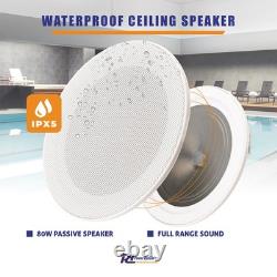 Système de haut-parleurs au plafond 8 zones avec 16 haut-parleurs PD MSLP50 5 Audio multi-pièces