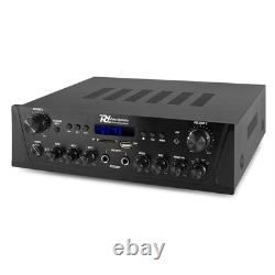 Système de haut-parleurs de plafond Bluetooth 2 zones Power Dynamics avec haut-parleurs ESCS 6,5 pouces