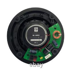 Système de haut-parleurs de plafond Bluetooth multi-pièces à 2 zones avec 4x QI65C