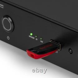 Système de haut-parleurs de plafond Bluetooth multi-pièces à 2 zones avec 4x QI65C