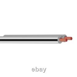 Système de haut-parleurs de plafond Bluetooth multi-pièces à 2 zones avec 8x NCSS 5 et câble