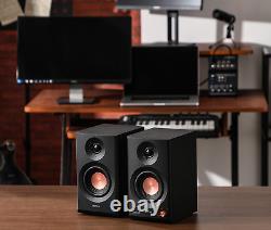 Système de haut-parleurs de studio Bluetooth alimenté Edifier MR3 36W Noir