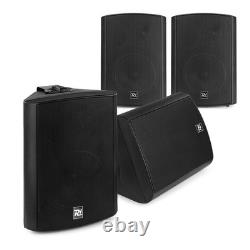 Système de haut-parleurs encastrés multi-pièces, actif avec audio Bluetooth, 4x DS50A Noir