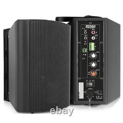 Système de haut-parleurs encastrés multi-pièces, actif avec audio Bluetooth, 4x DS50A Noir